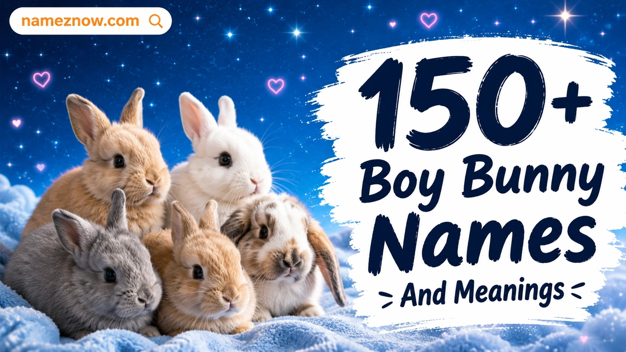 Boy Bunny Names