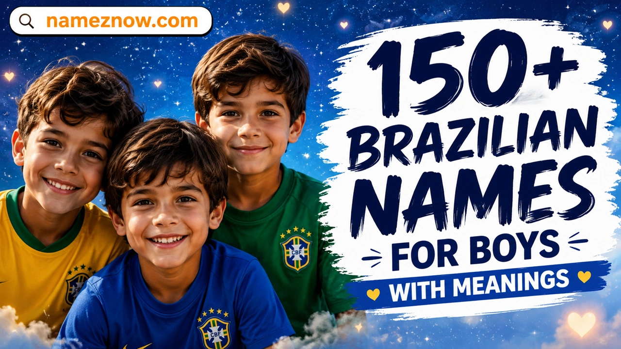 Brazilian Names For Boys