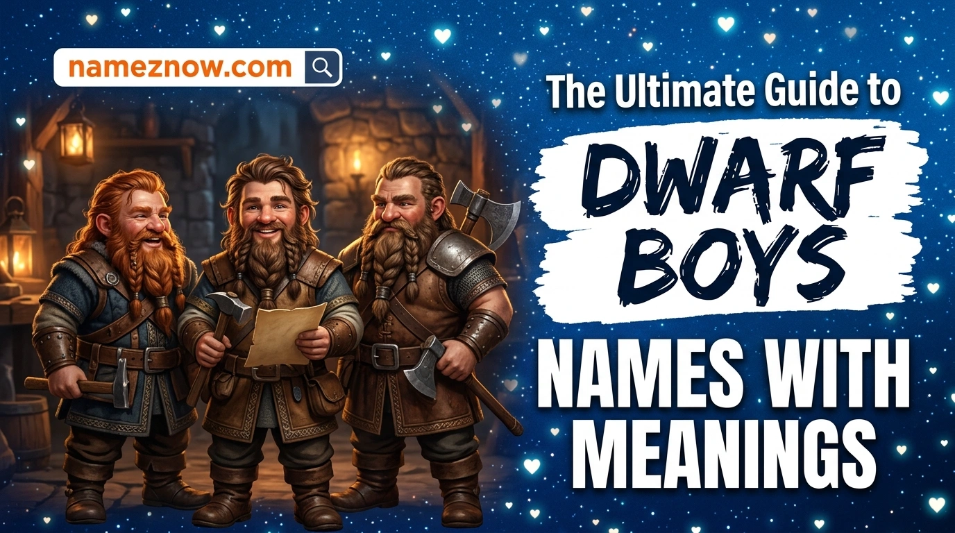 Dwarf Boys Names