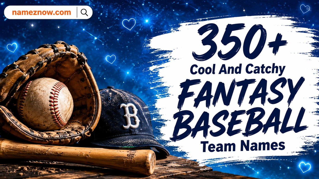 Fantasy Baseball Team Names