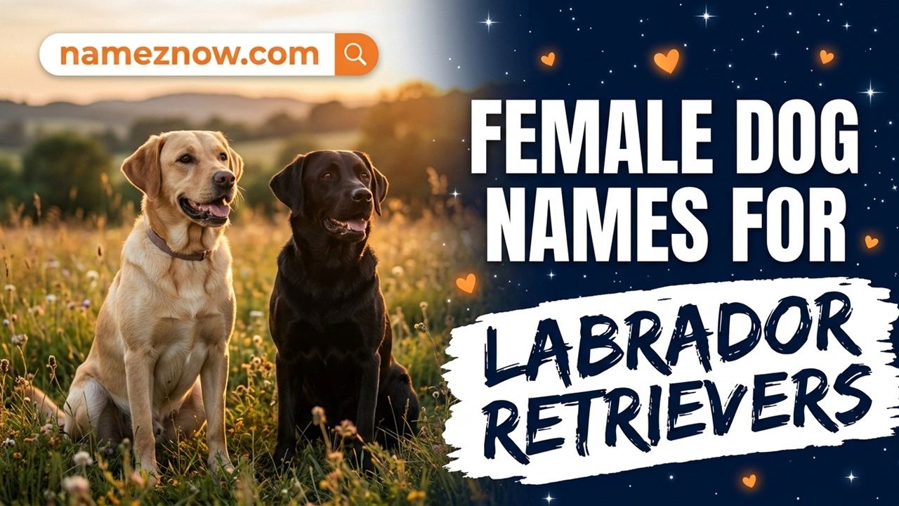 Female Dog Names For Labrador Retrievers