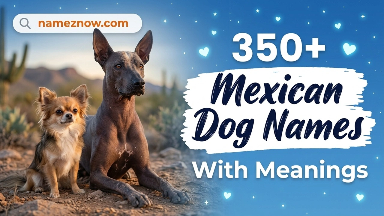 Mexican Dog Names