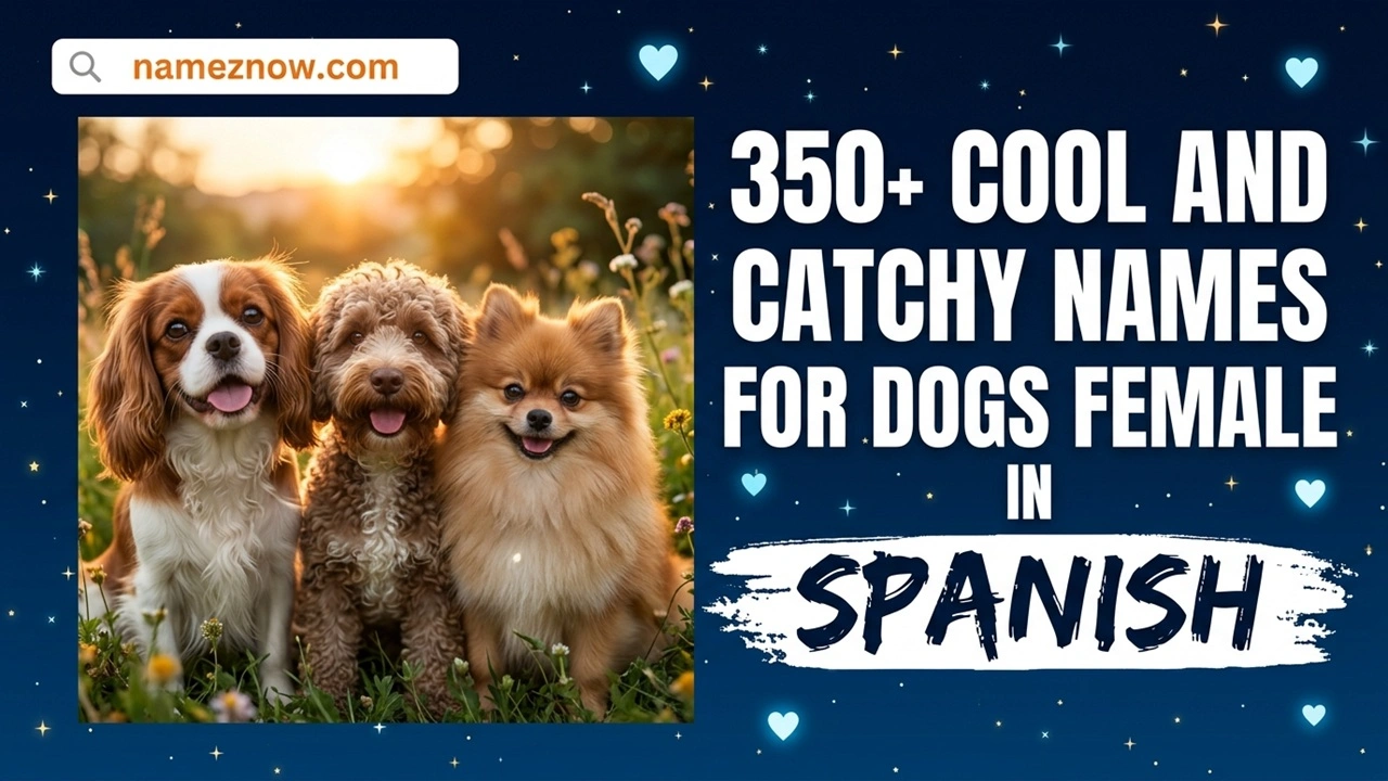 Names For Dogs Female In Spanish