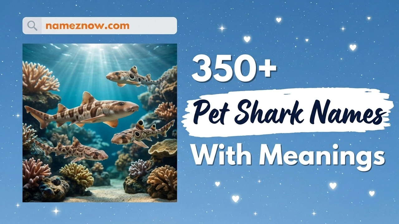 Shark Names Pet