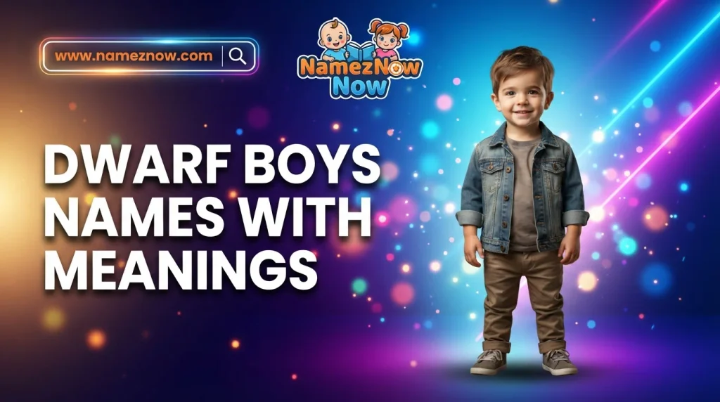 Dwarf Boys Names With Meanings