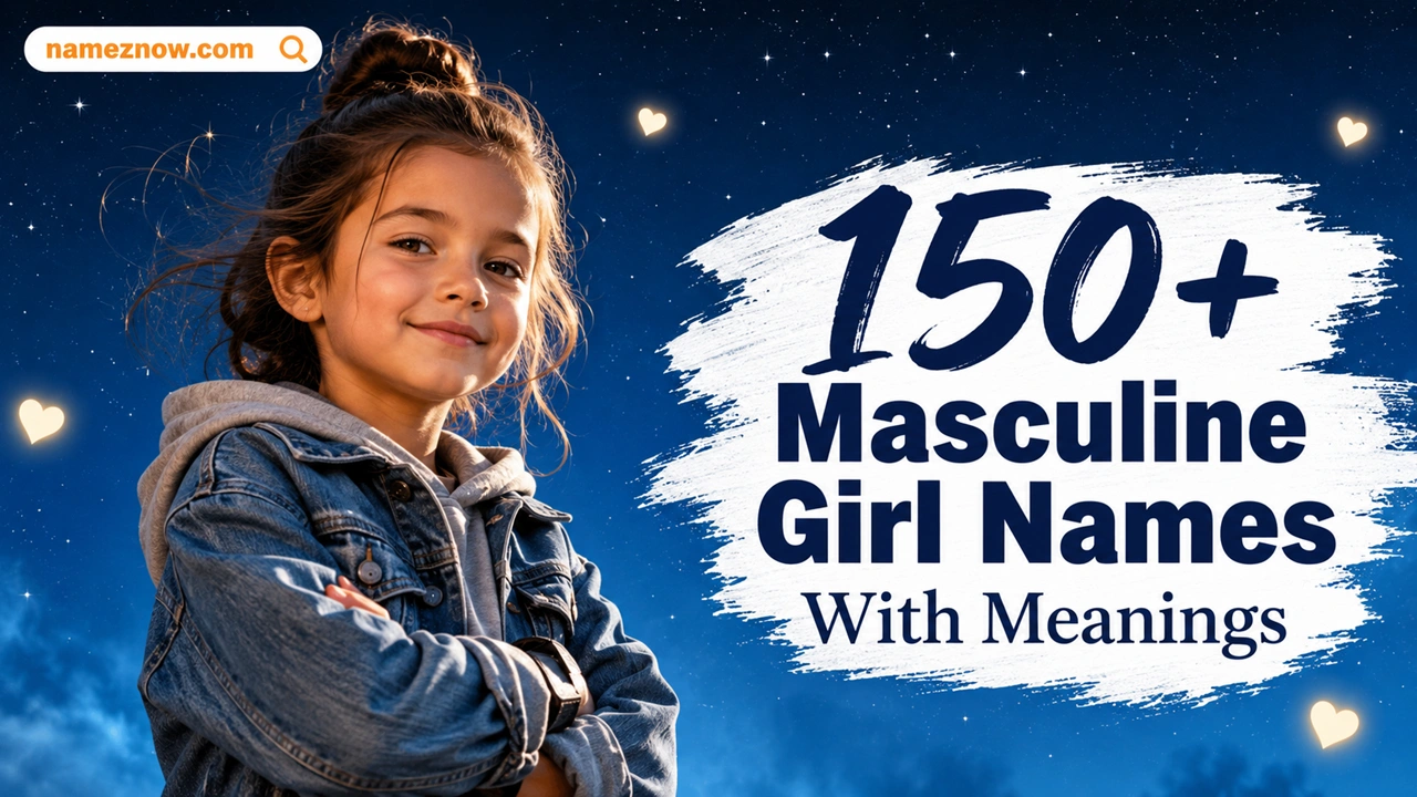 masculine girl names