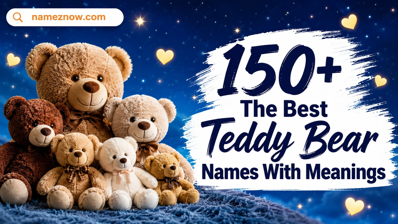 teddy bear names