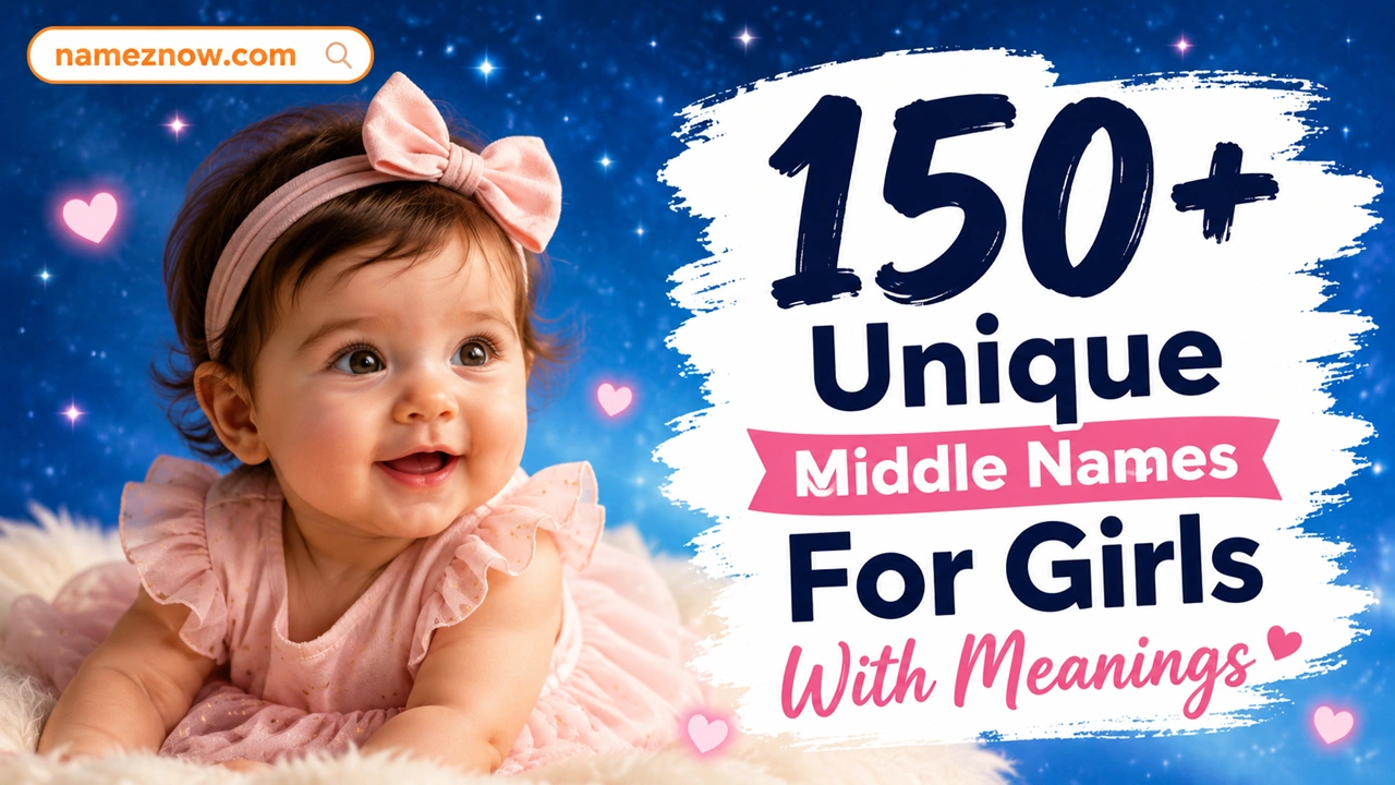 unique middle names for girls