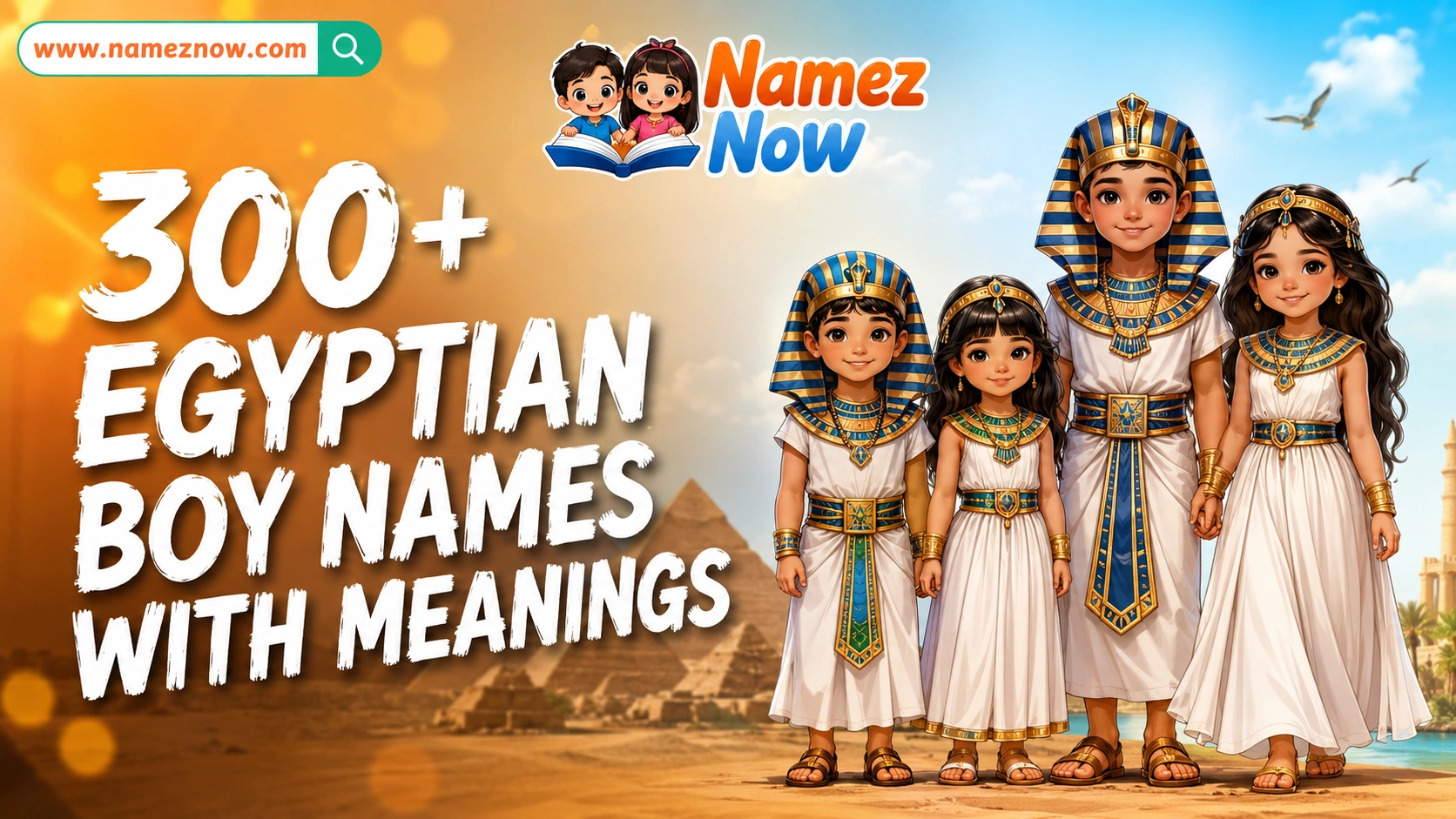 300+ Egyptian Boy Names With Meanings