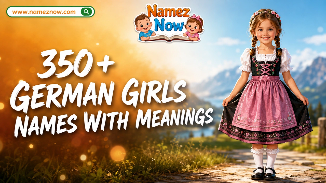 350+ German Girls Names With Meanings