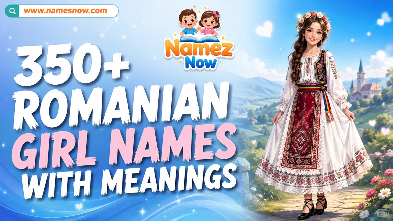 350+ Romanian Girl Names With Meanings