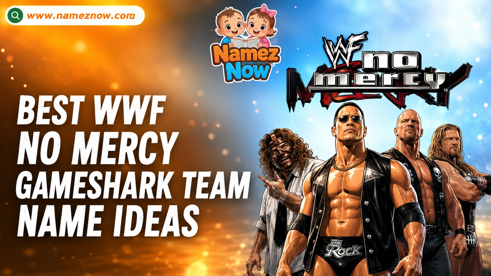 Best WWF No Mercy GameShark Team Name Ideas