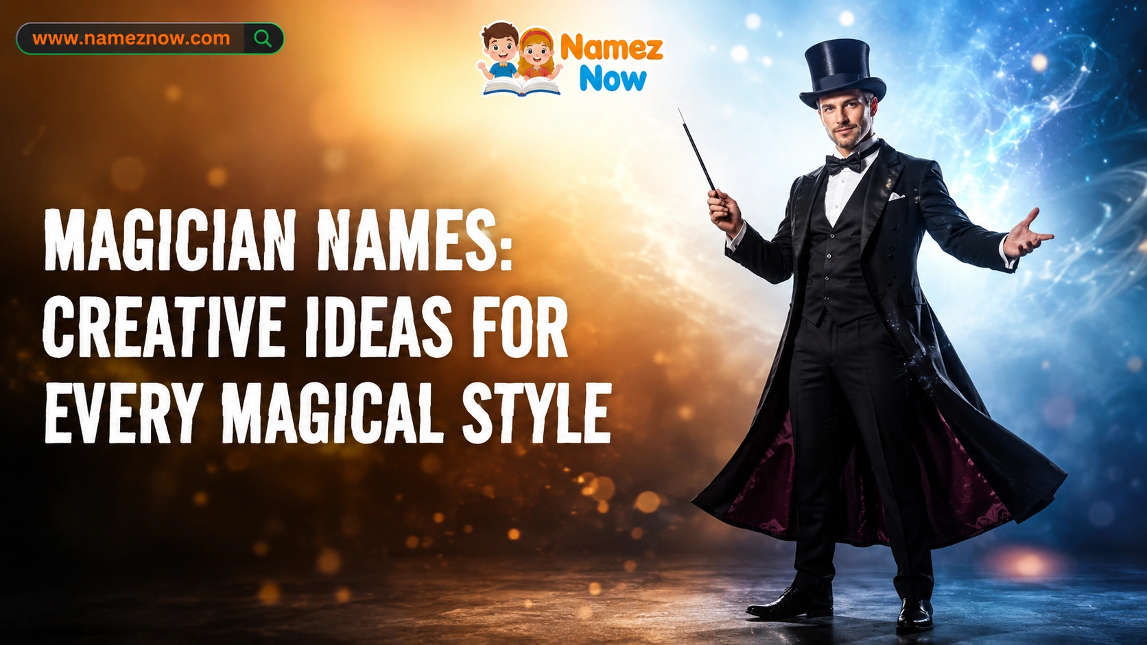 Magician Names: Creative Ideas for Every Magical Style