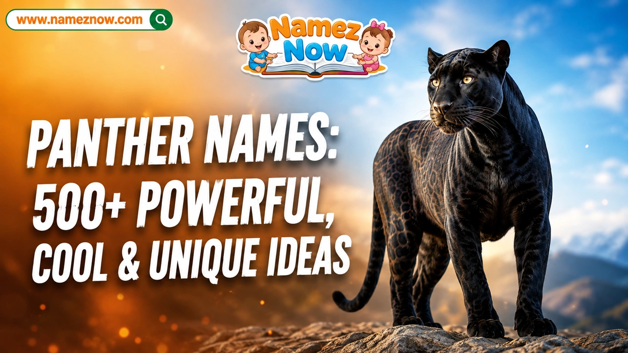 Panther Names: 500+ Powerful, Cool & Unique Ideas