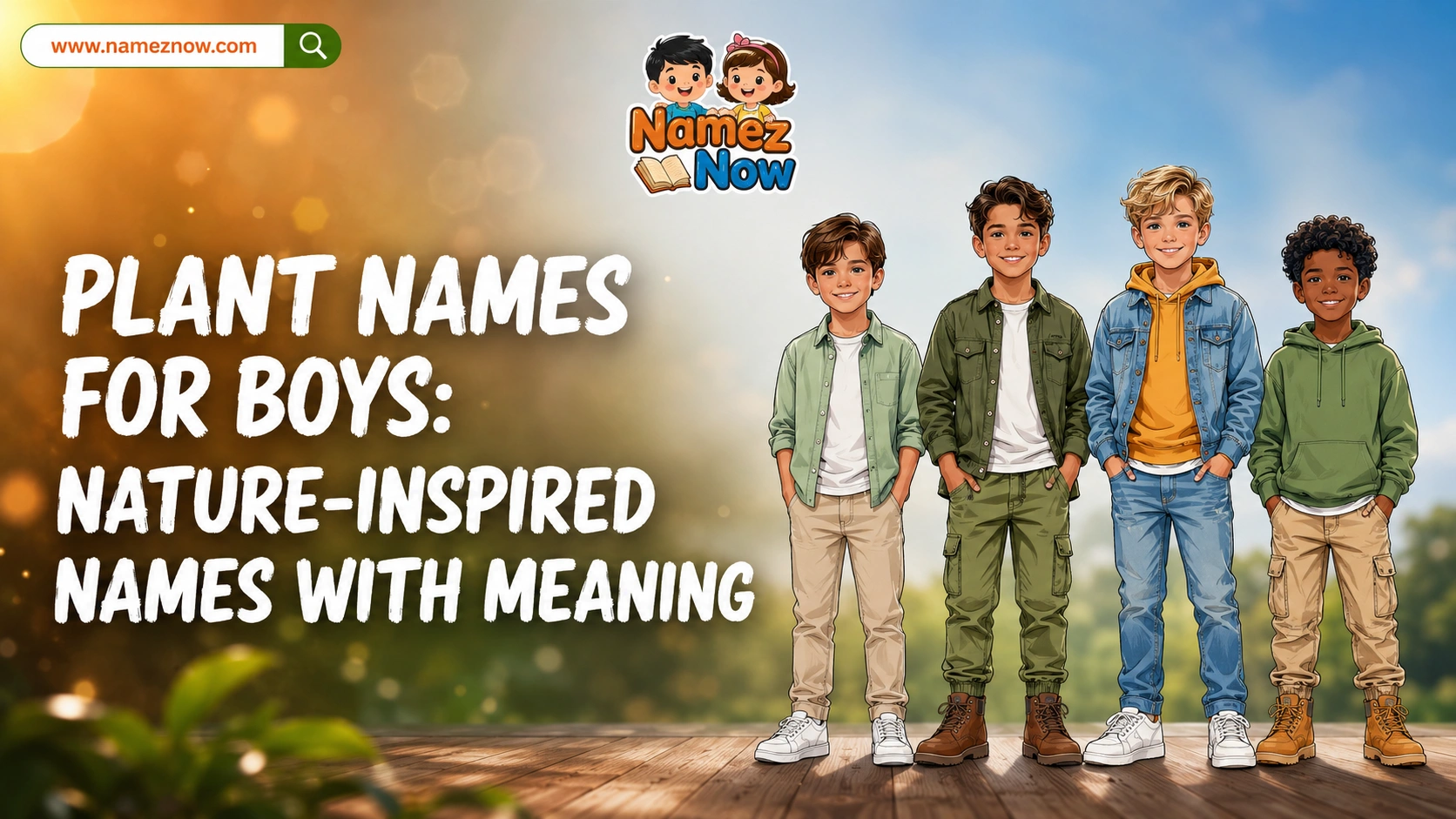 Plant Names For Boys