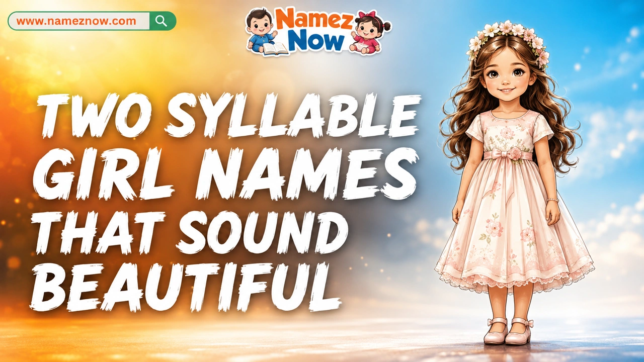 Two Syllable Girl Names That Sound Beautiful