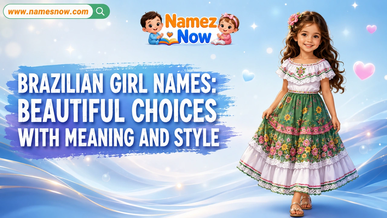 Brazilian Girl Names: Beautiful Choices With Meaning And Style