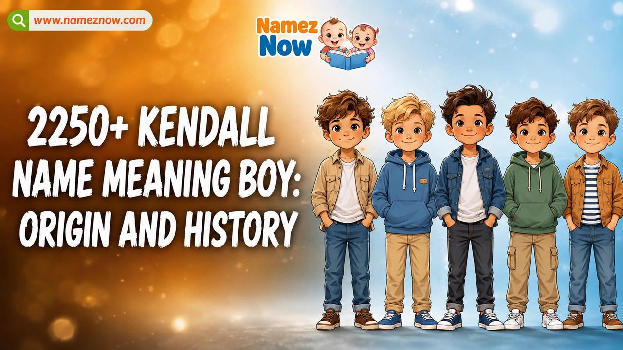 kendall name meaning boy