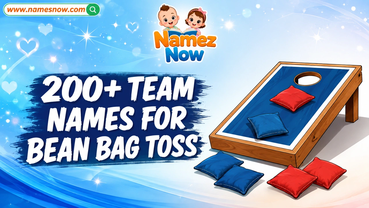 team names for bean bag toss