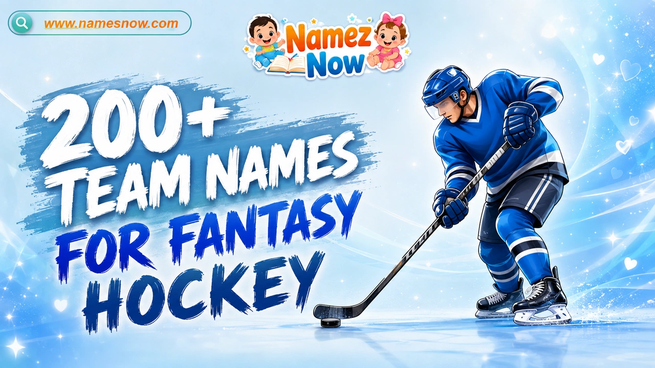 team names for fantasy hockey