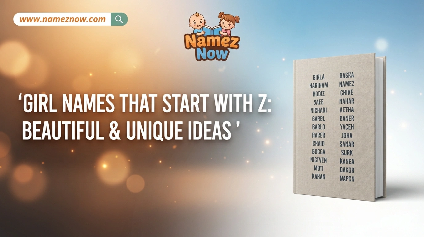 Girl Names That Start With Z: Beautiful & Unique Ideas