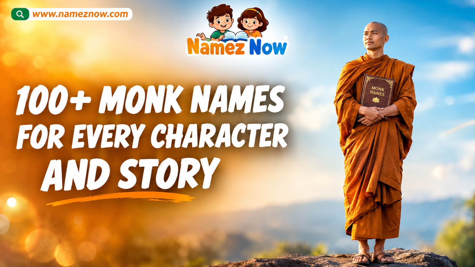 100+ Monk Names for Every Character and Story